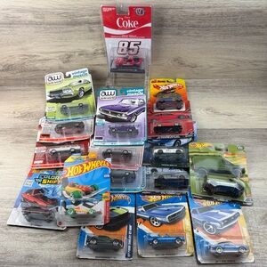 17 Lot Hot Wheels, Auto World, M2, Cars New 1:64 Premium Series Die Cast